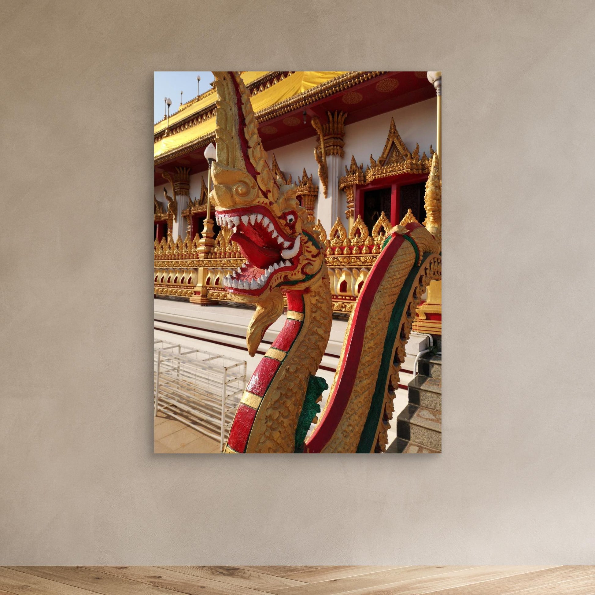 Thailand temple dragon