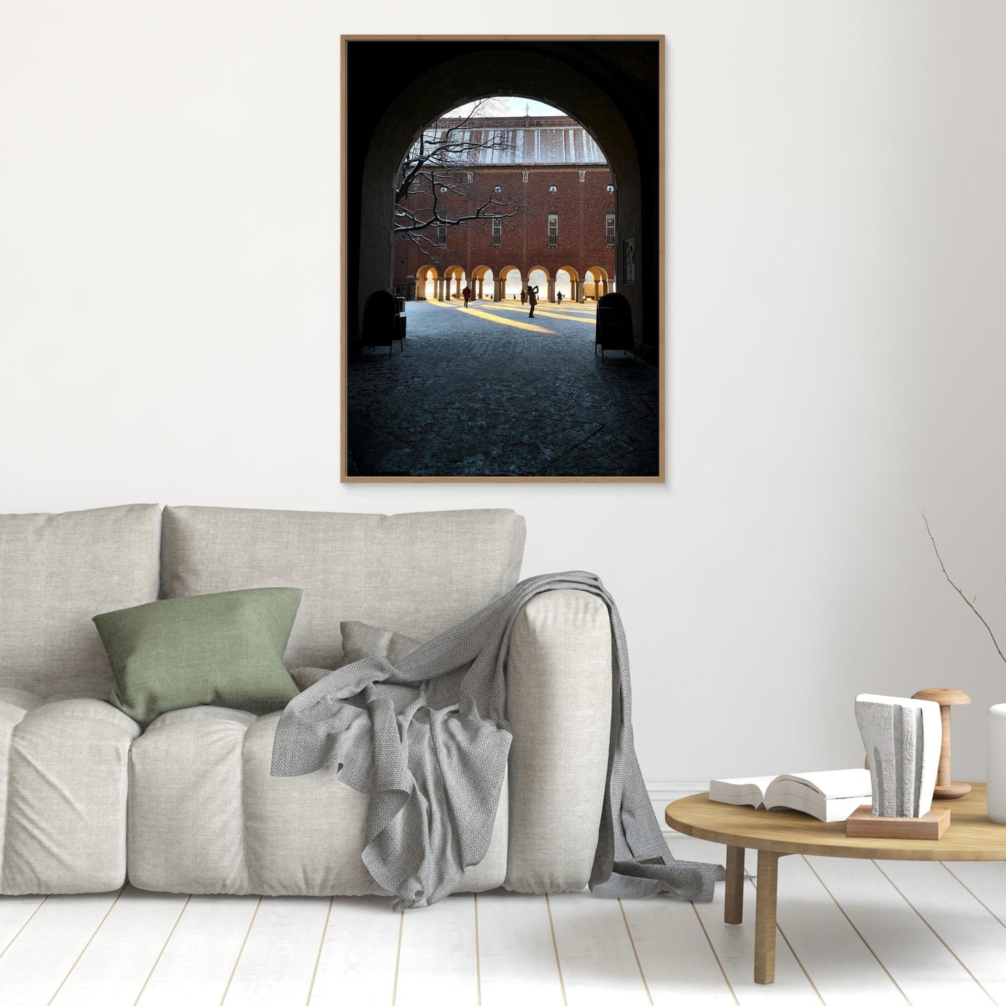 Stockholm City Hall courtyard