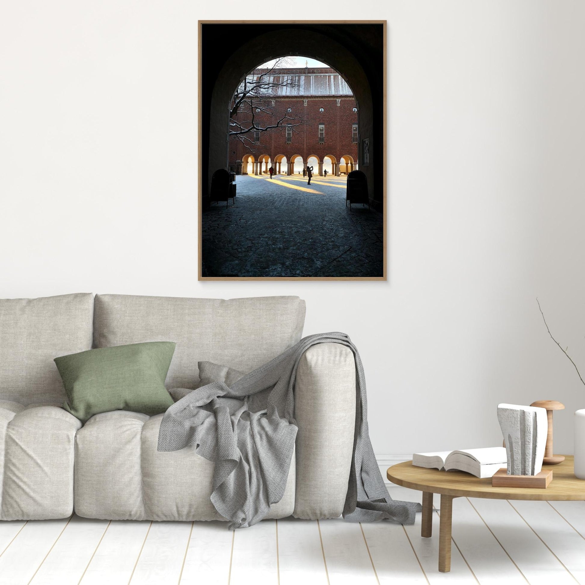 Stockholm City Hall courtyard