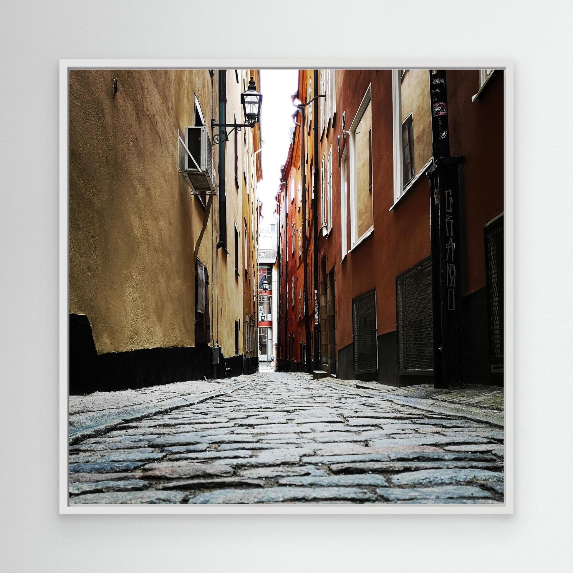 Narrow street Old Town, Stockholm