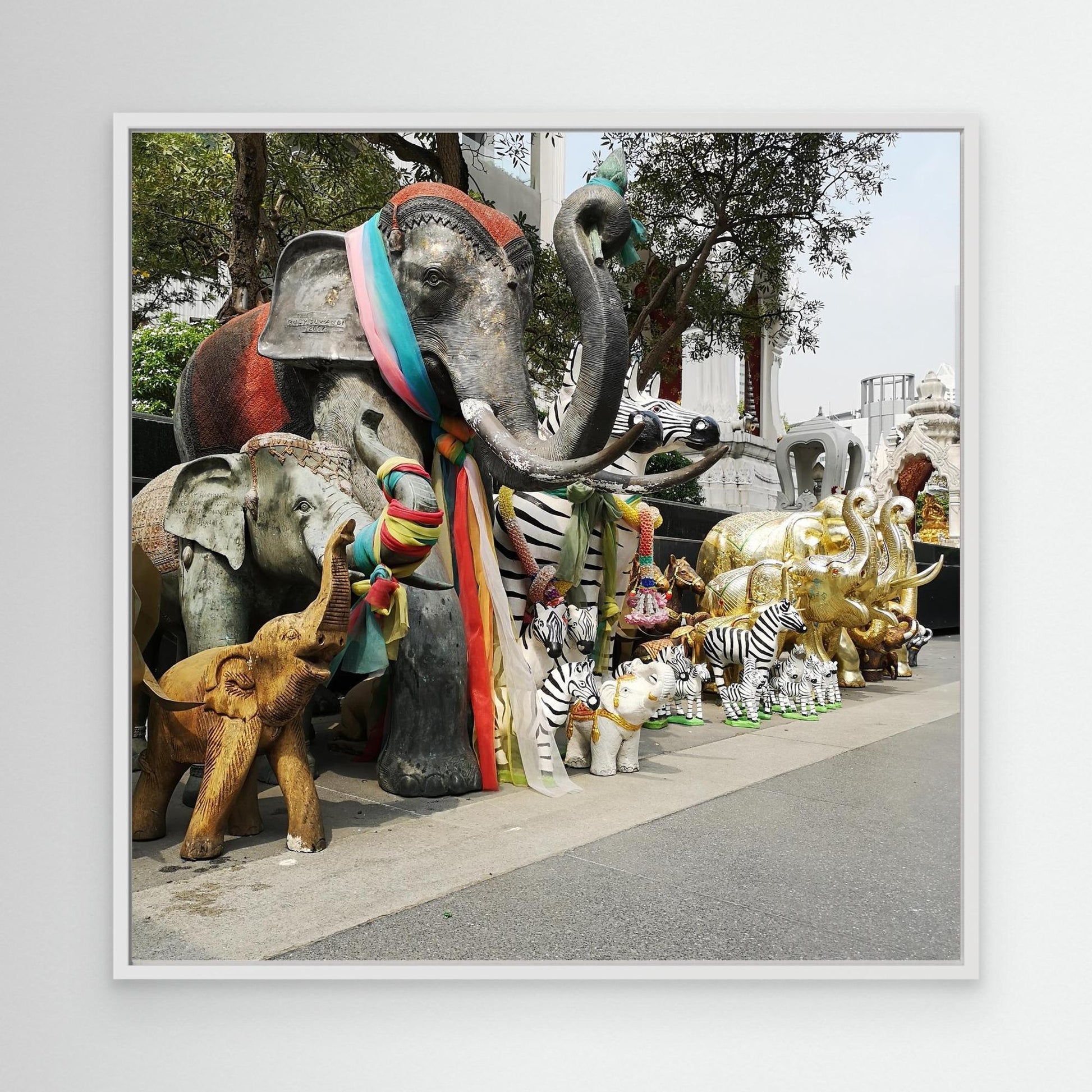 Animal statues Bangkok