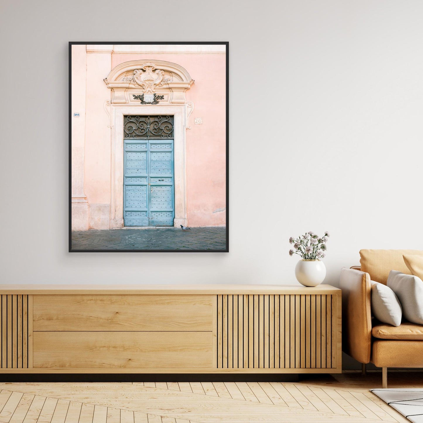 Pastel Trastevere - Rome Italy travel photography by Raisa Zwart