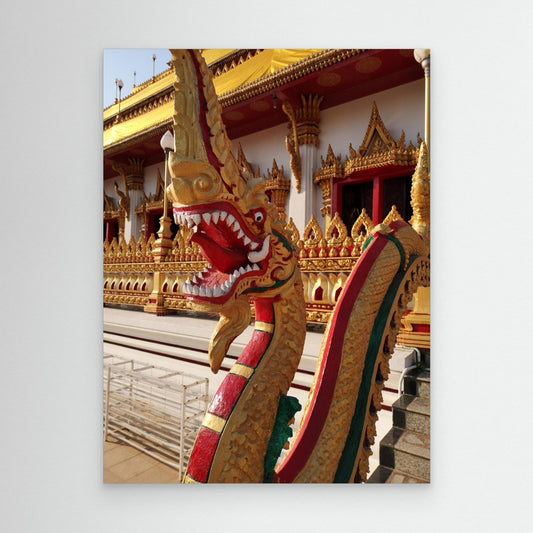 Thailand temple dragon