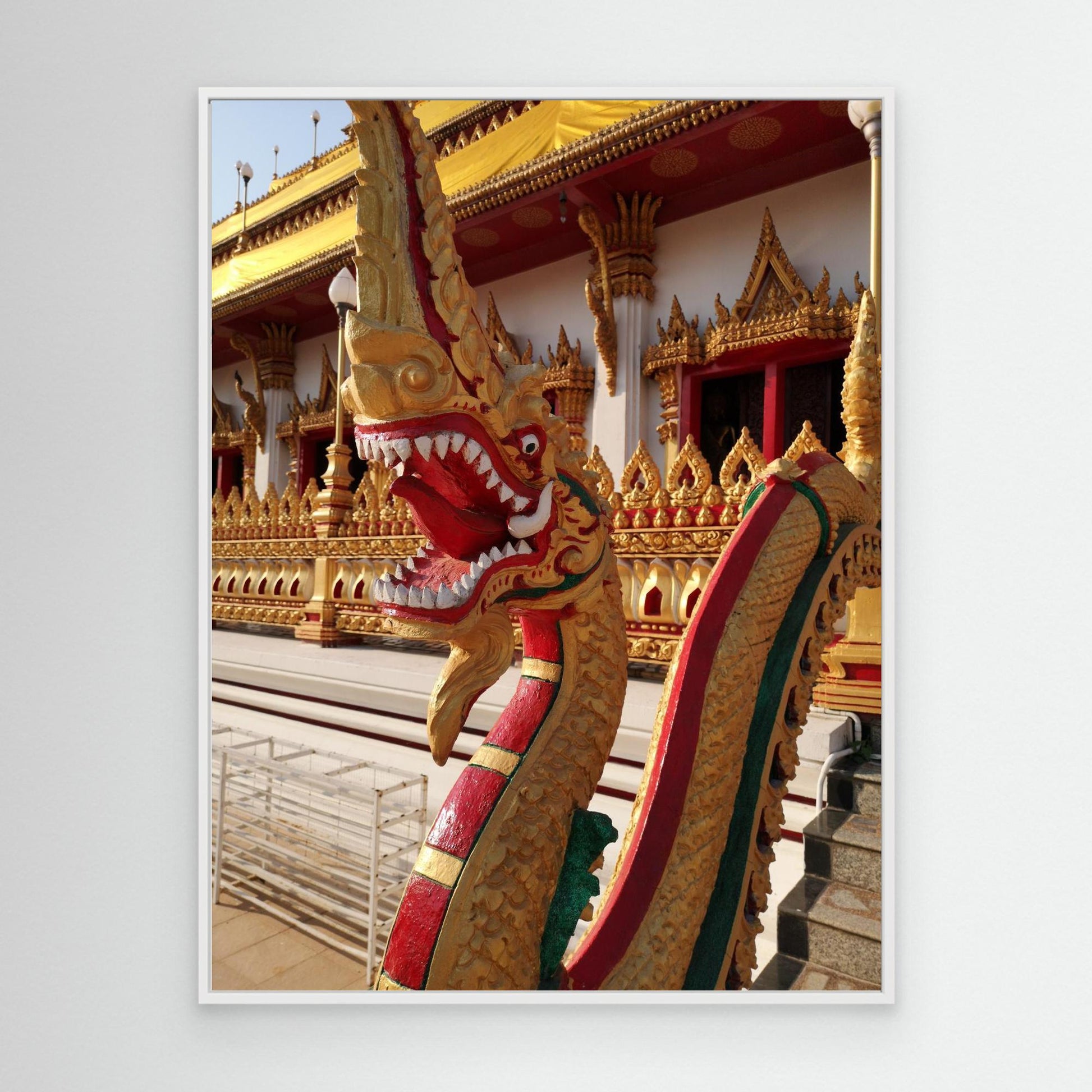 Thailand temple dragon