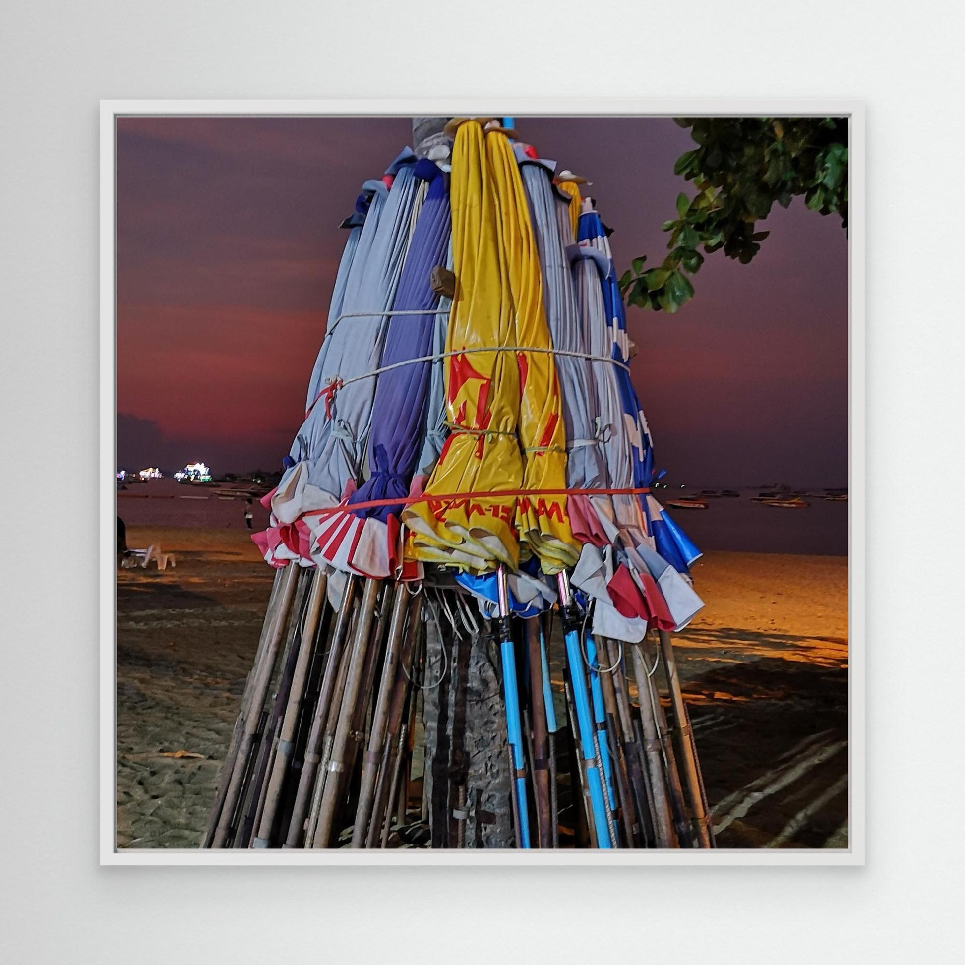 Parasols at rest