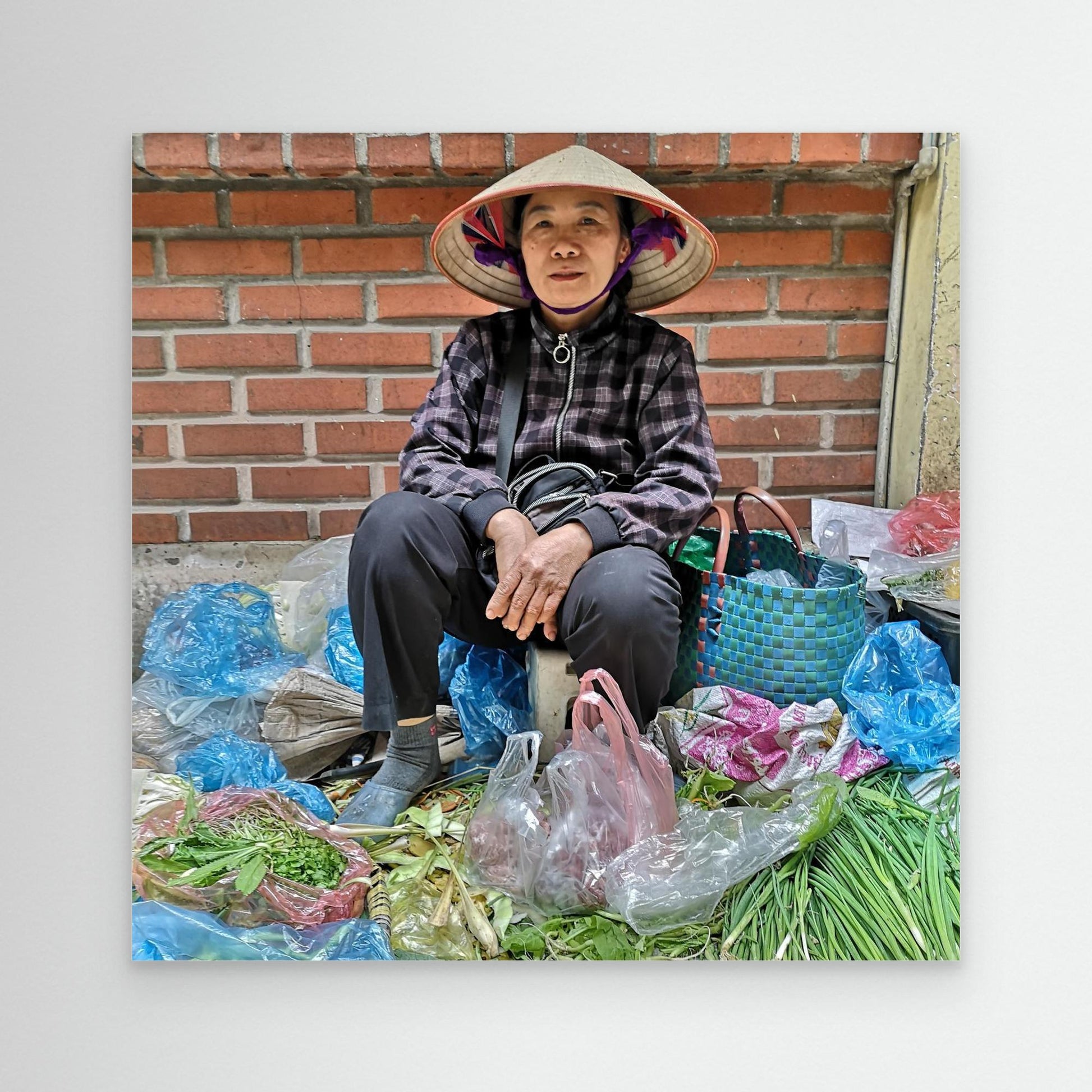 Veggies sales Hanoi