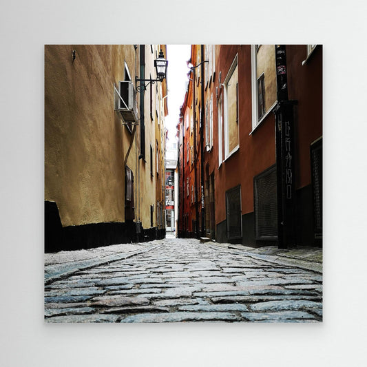 Narrow street Old Town, Stockholm