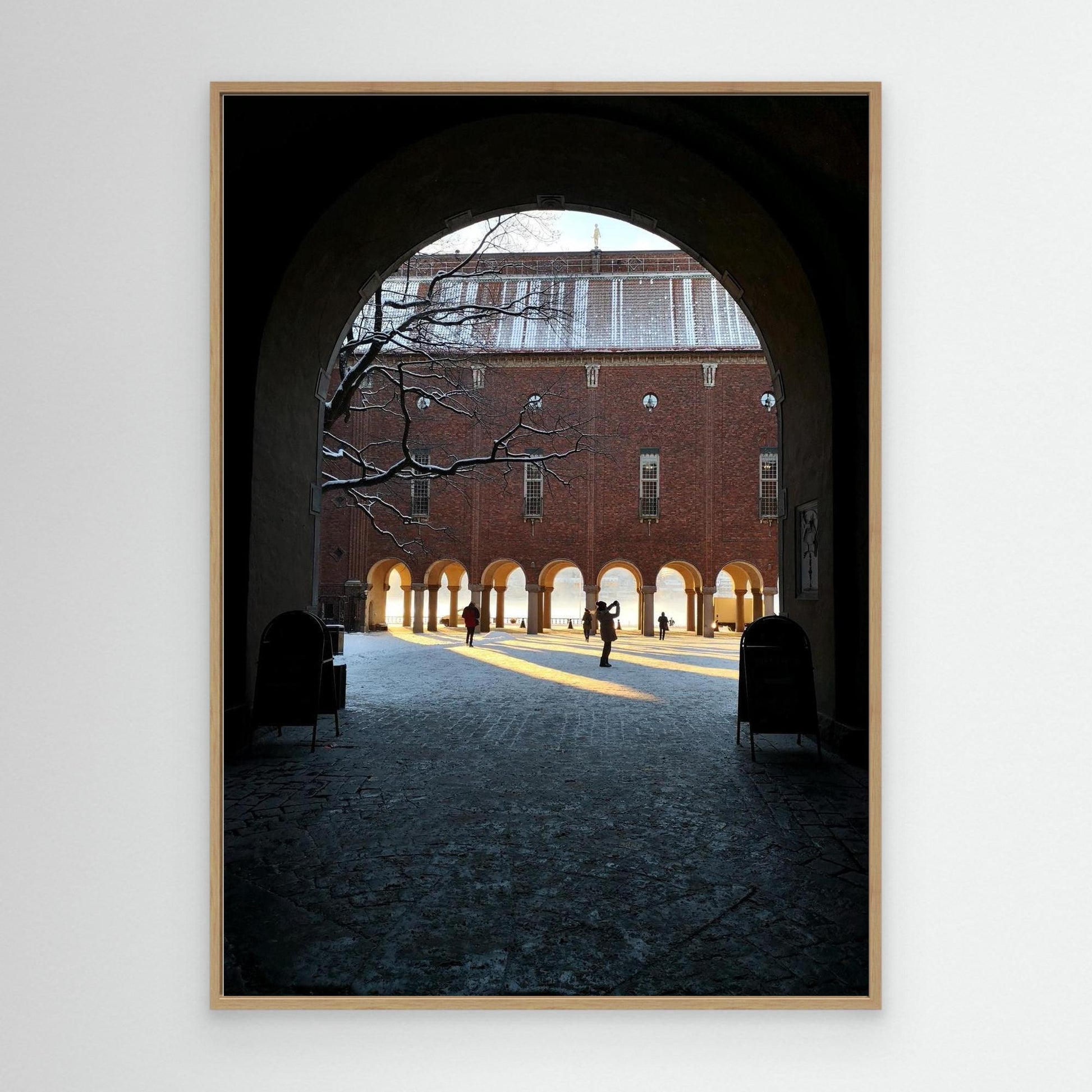 Stockholm City Hall courtyard