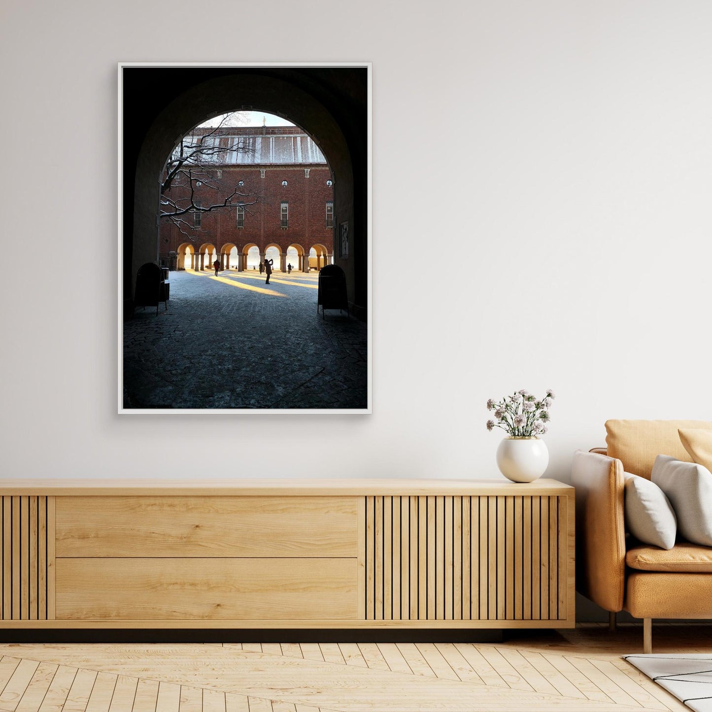 Stockholm City Hall courtyard