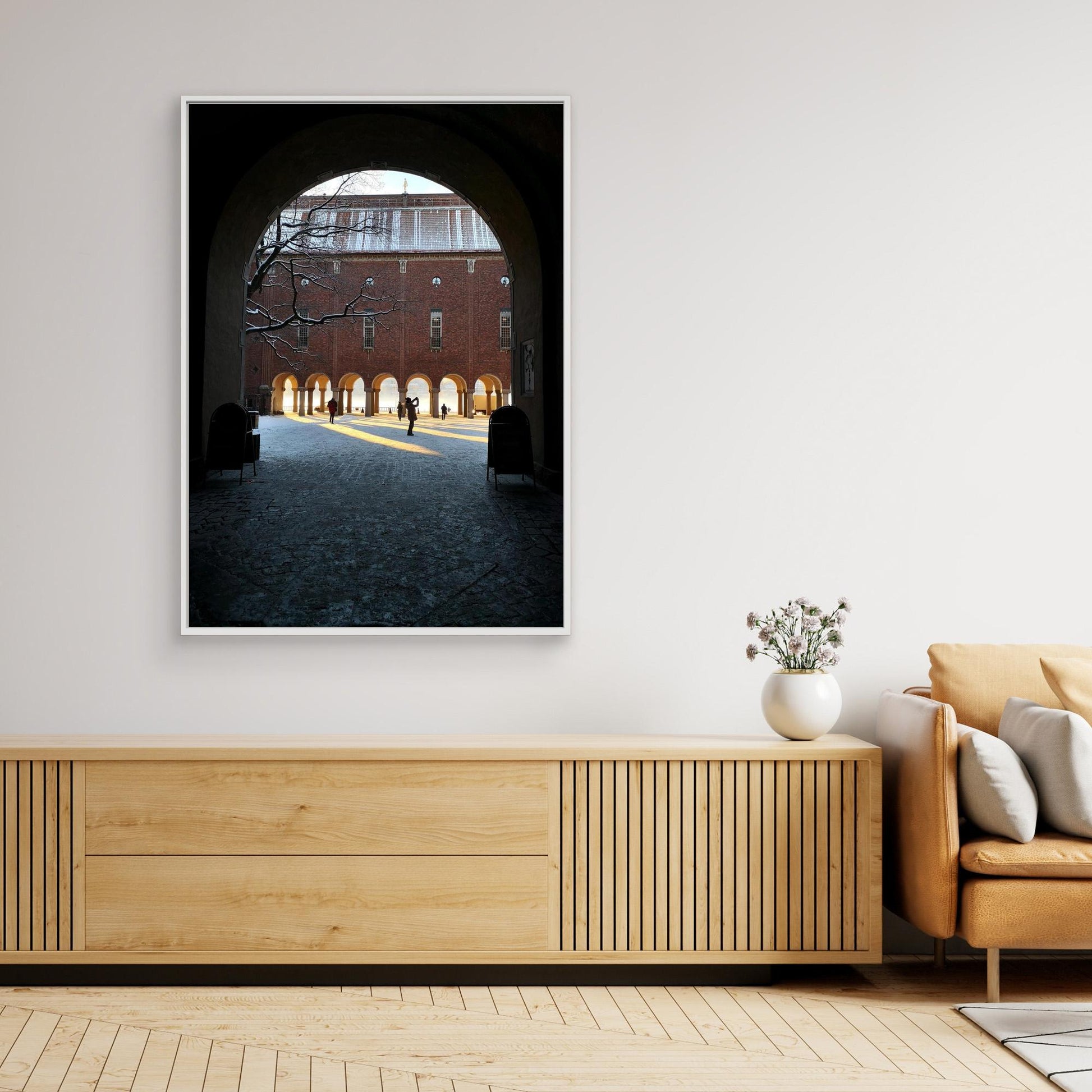 Stockholm City Hall courtyard