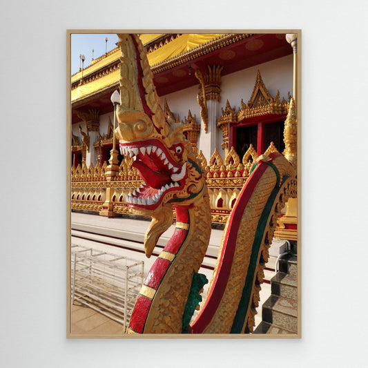 Thailand temple dragon