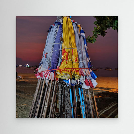 Parasols at rest