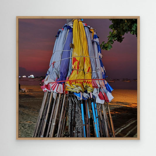 Parasols at rest