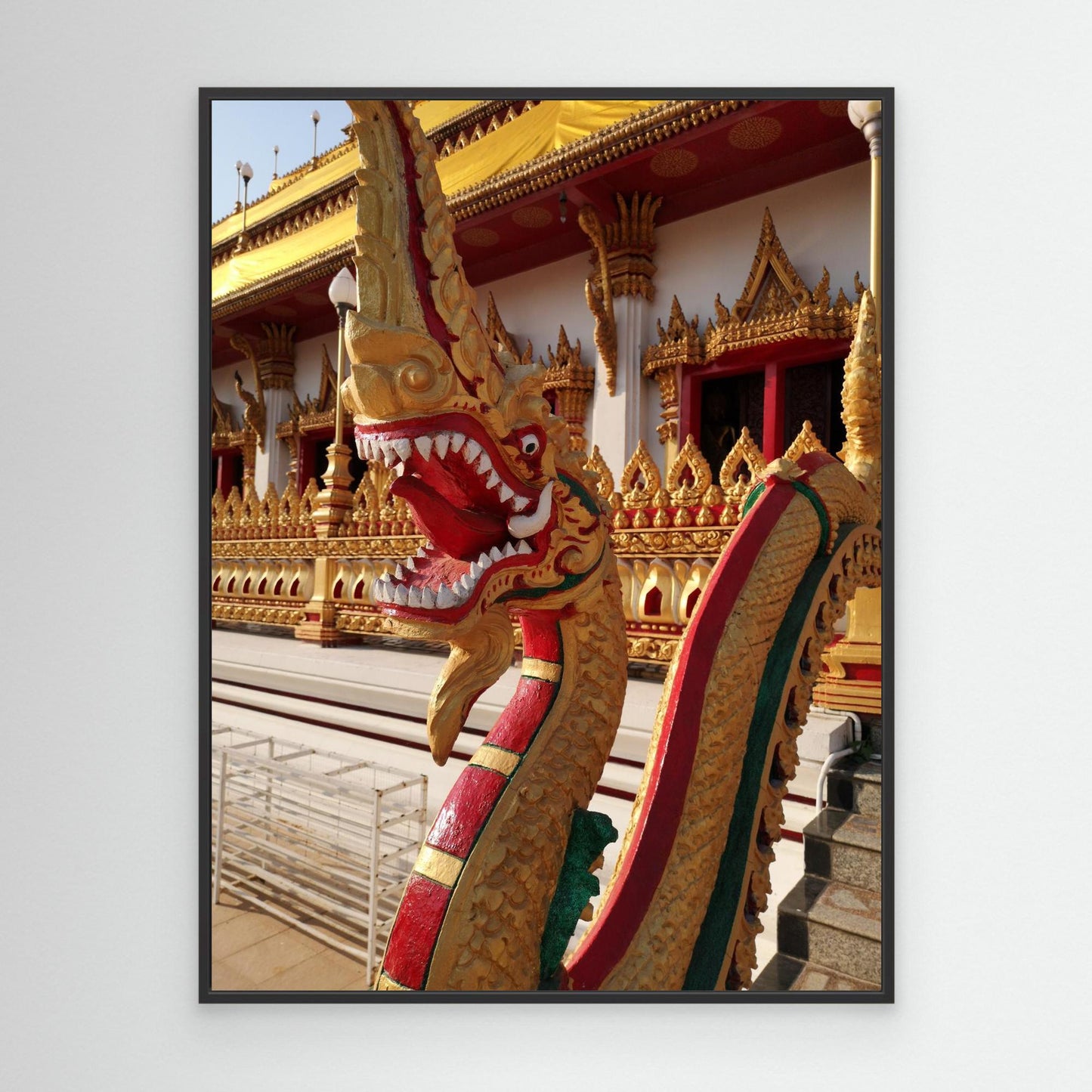 Thailand temple dragon