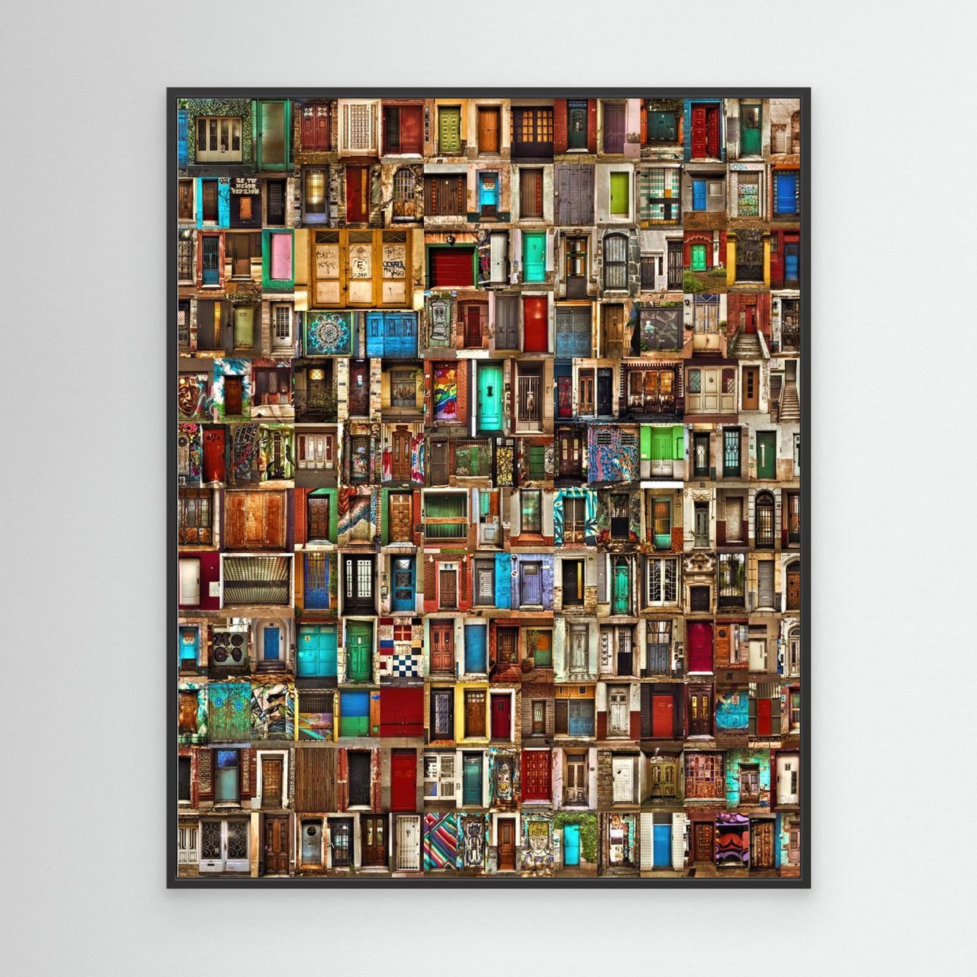 Doors of Buenos Aires by Roxana Labagnara