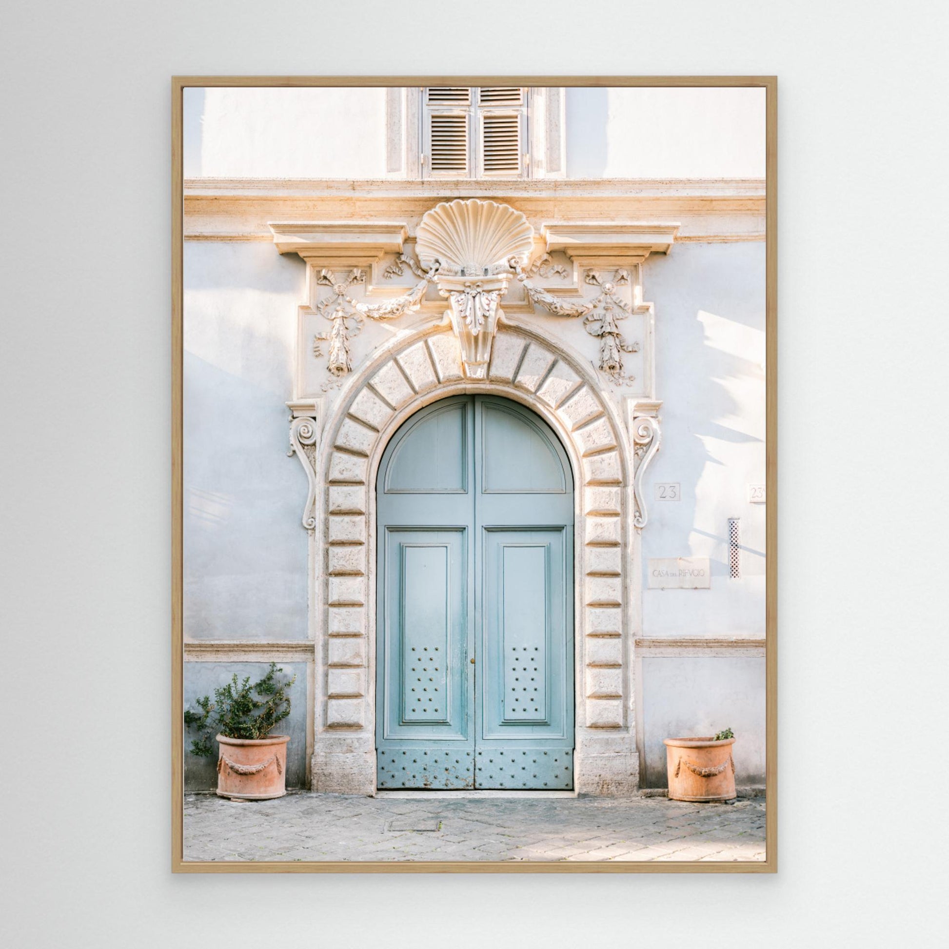 Blue tones of Rome - Italy travel photography by Raisa Zwart