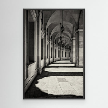 Curved Corridor by Louise Wolbers