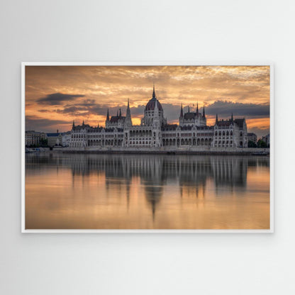 Sunrise in Budapest by Nicholas