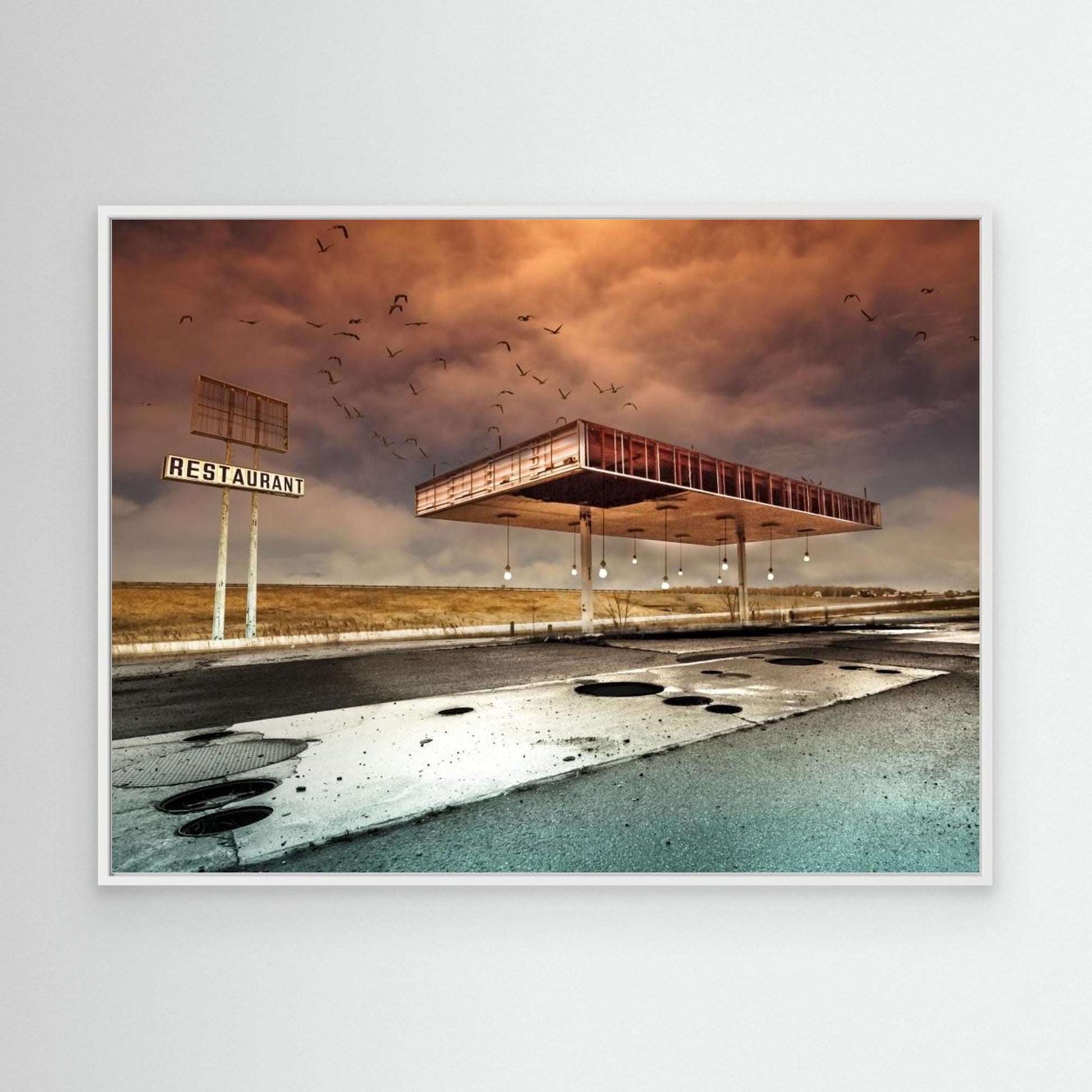 Gaz Bar Blues by David Senechal Photographie (Polydactyle)