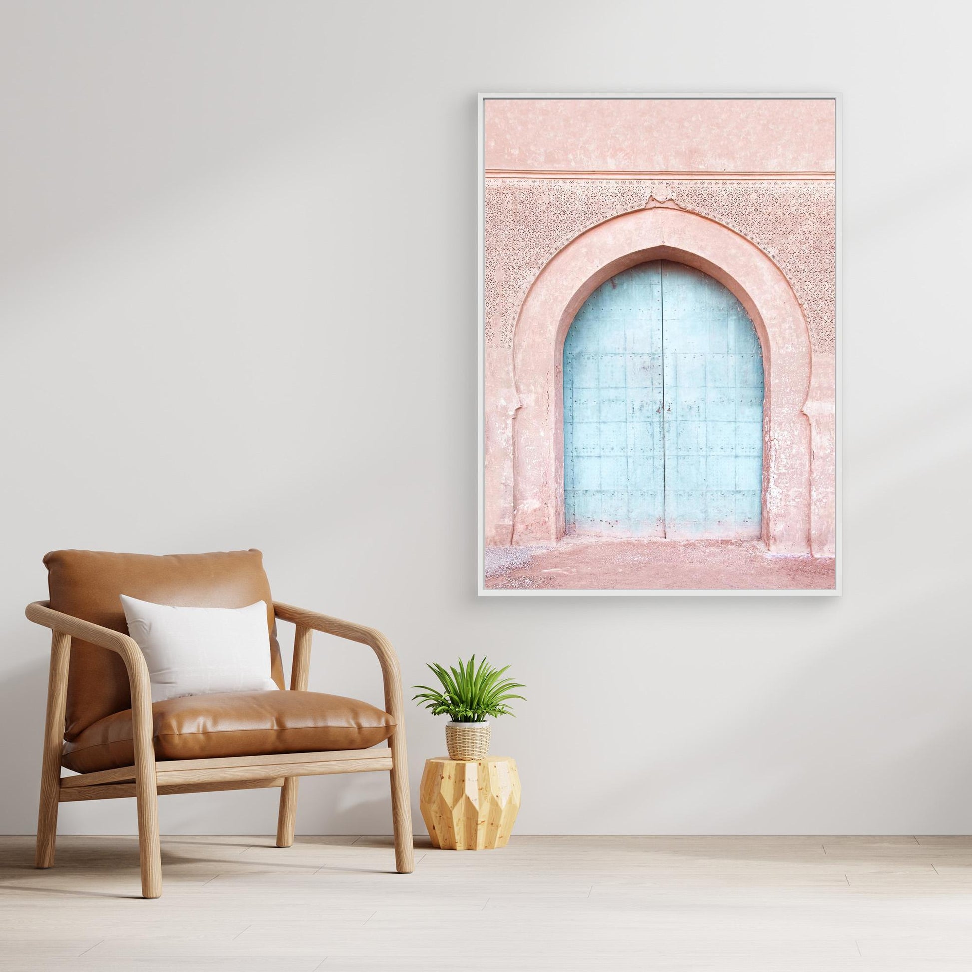 Turquoise Door by Kathrin Pienaar