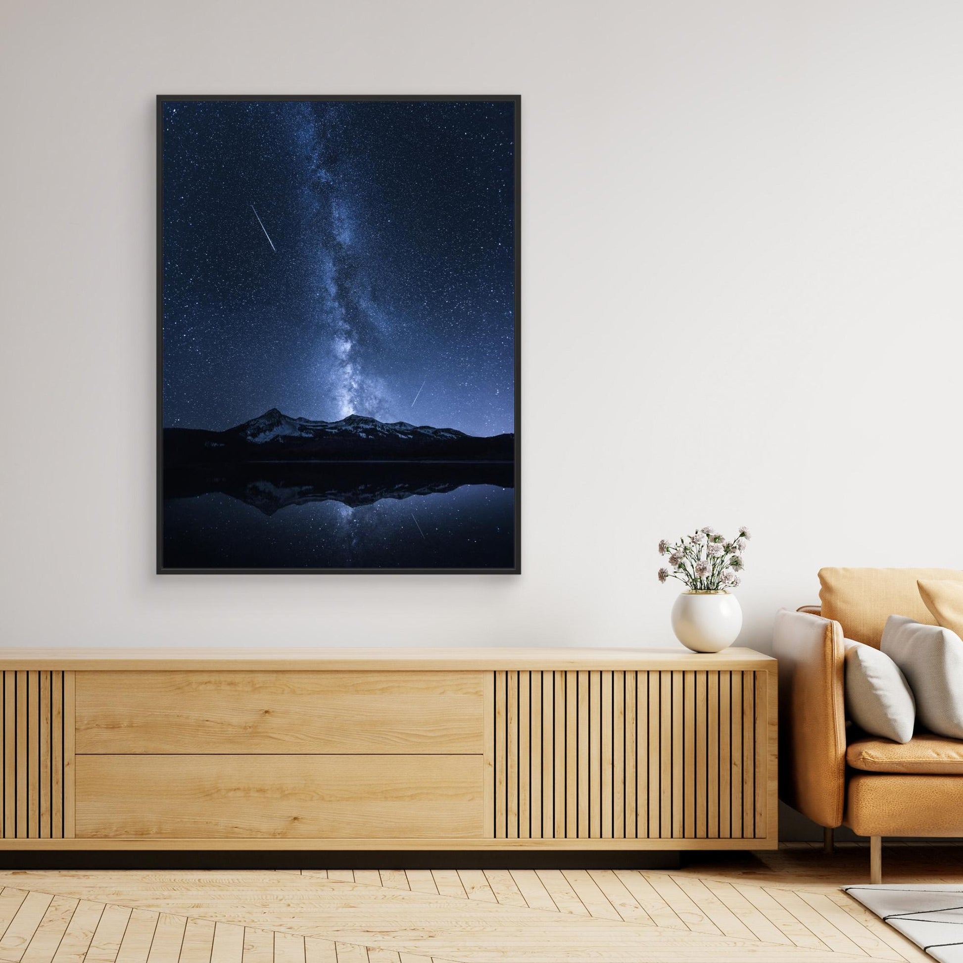 Galaxies Reflection by Toby Harriman