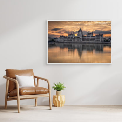 Sunrise in Budapest by Nicholas