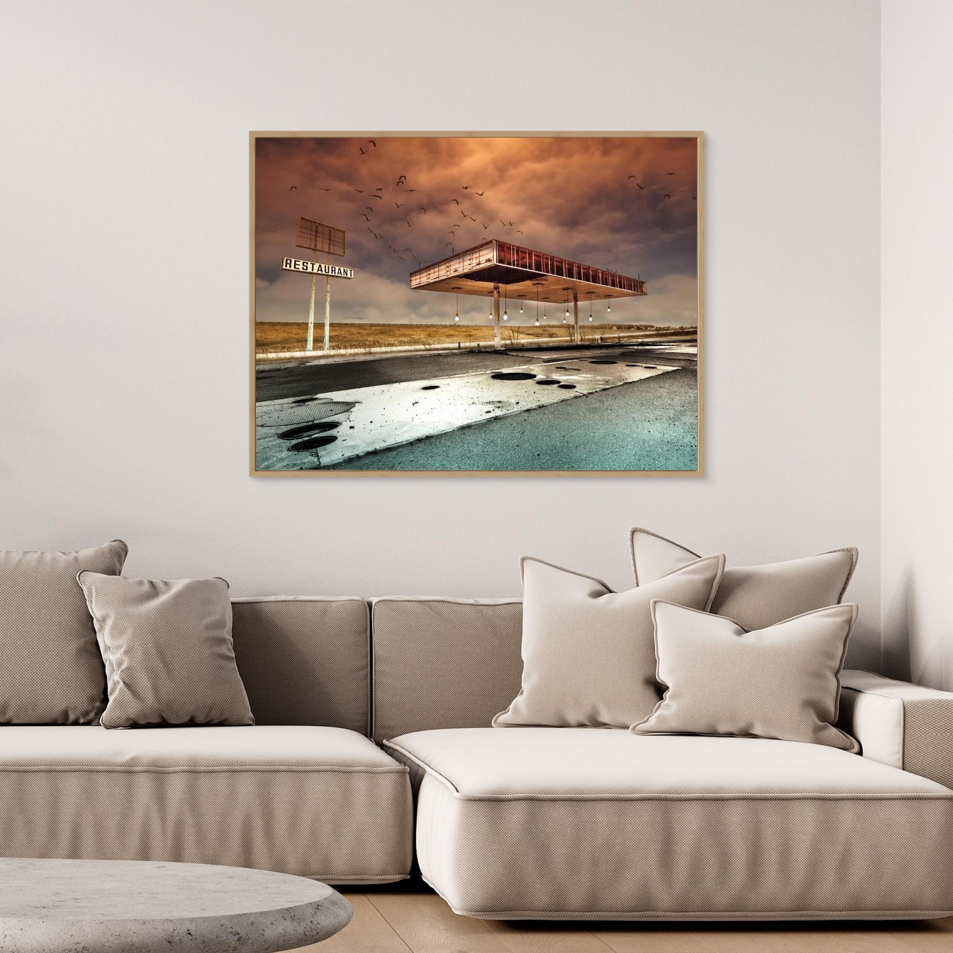 Gaz Bar Blues by David Senechal Photographie (Polydactyle)