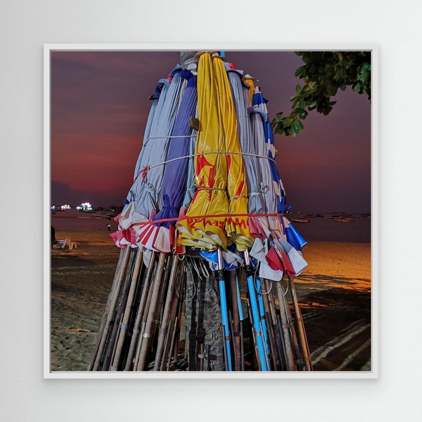 Parasols at rest