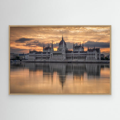 Sunrise in Budapest by Nicholas