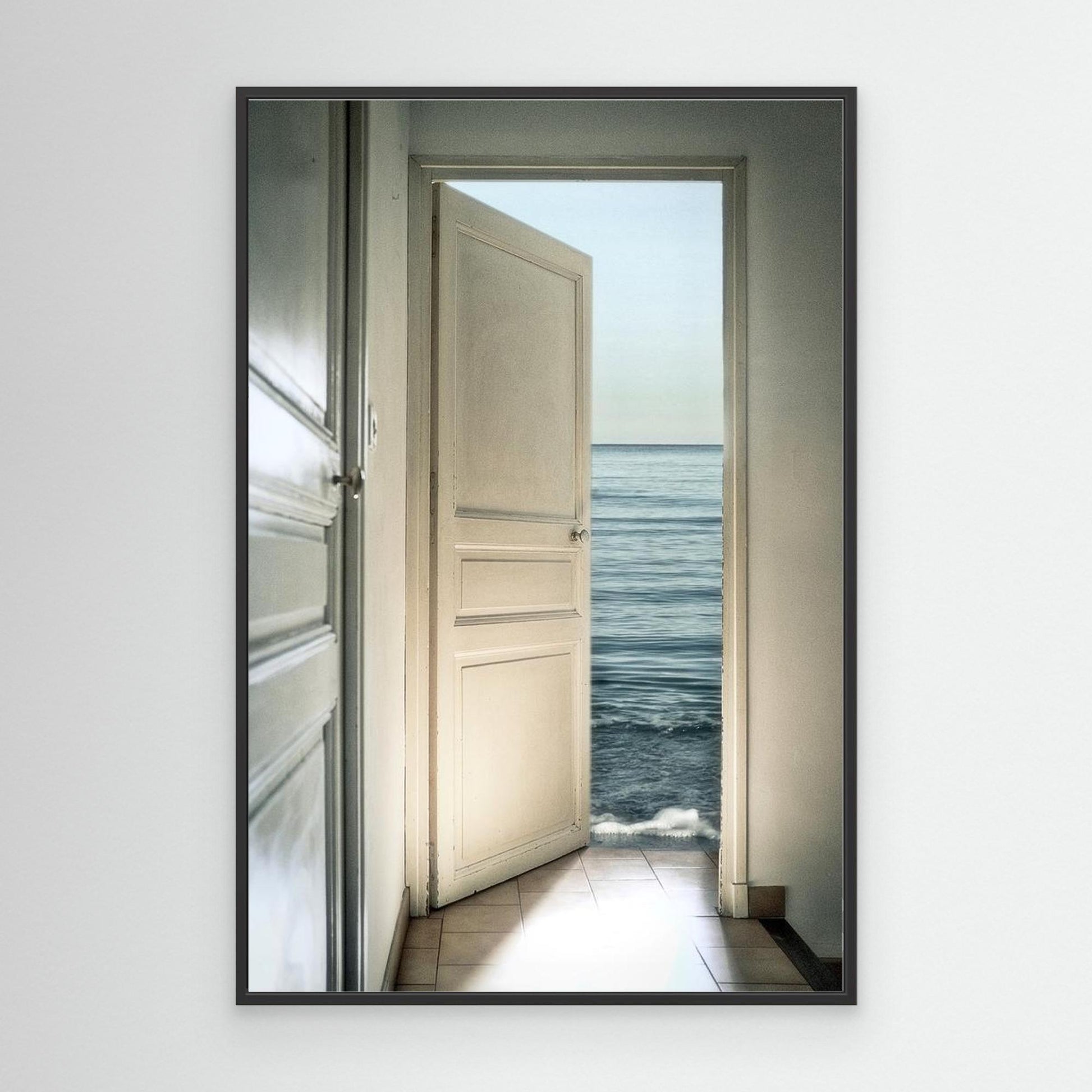 Behind the door by Christian Marcel