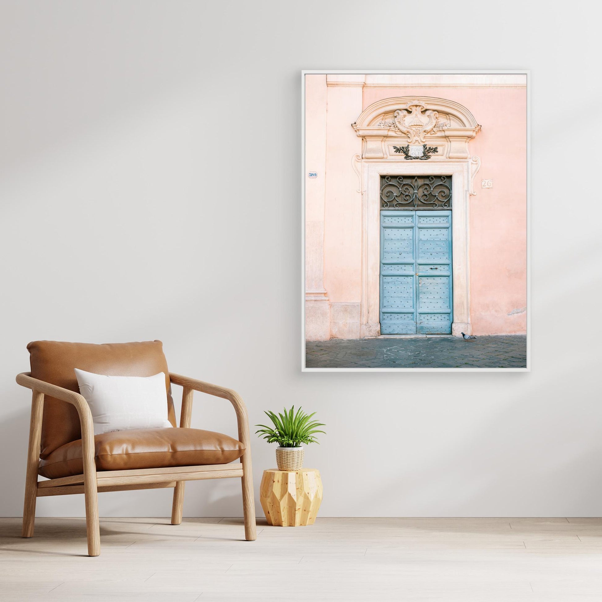 Pastel Trastevere - Rome Italy travel photography by Raisa Zwart