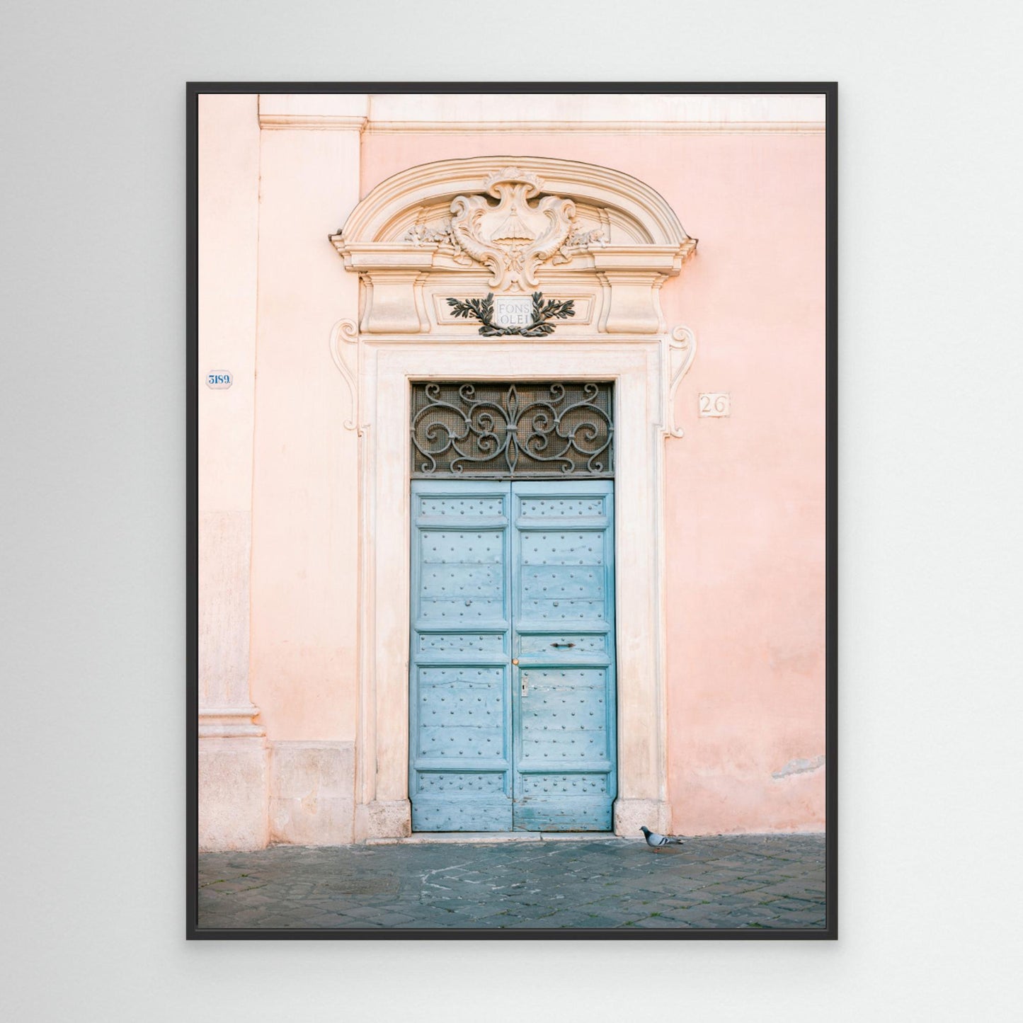 Pastel Trastevere - Rome Italy travel photography by Raisa Zwart