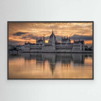 Sunrise in Budapest by Nicholas