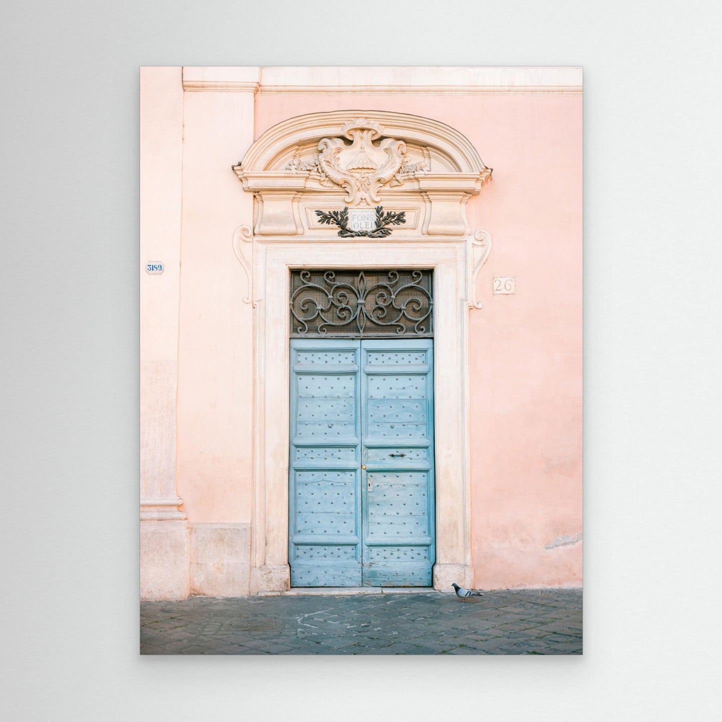 Pastel Trastevere - Rome Italy travel photography by Raisa Zwart