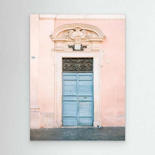 Pastel Trastevere - Rome Italy travel photography by Raisa Zwart