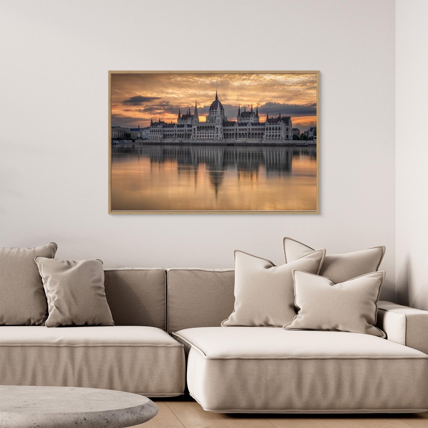 Sunrise in Budapest by Nicholas