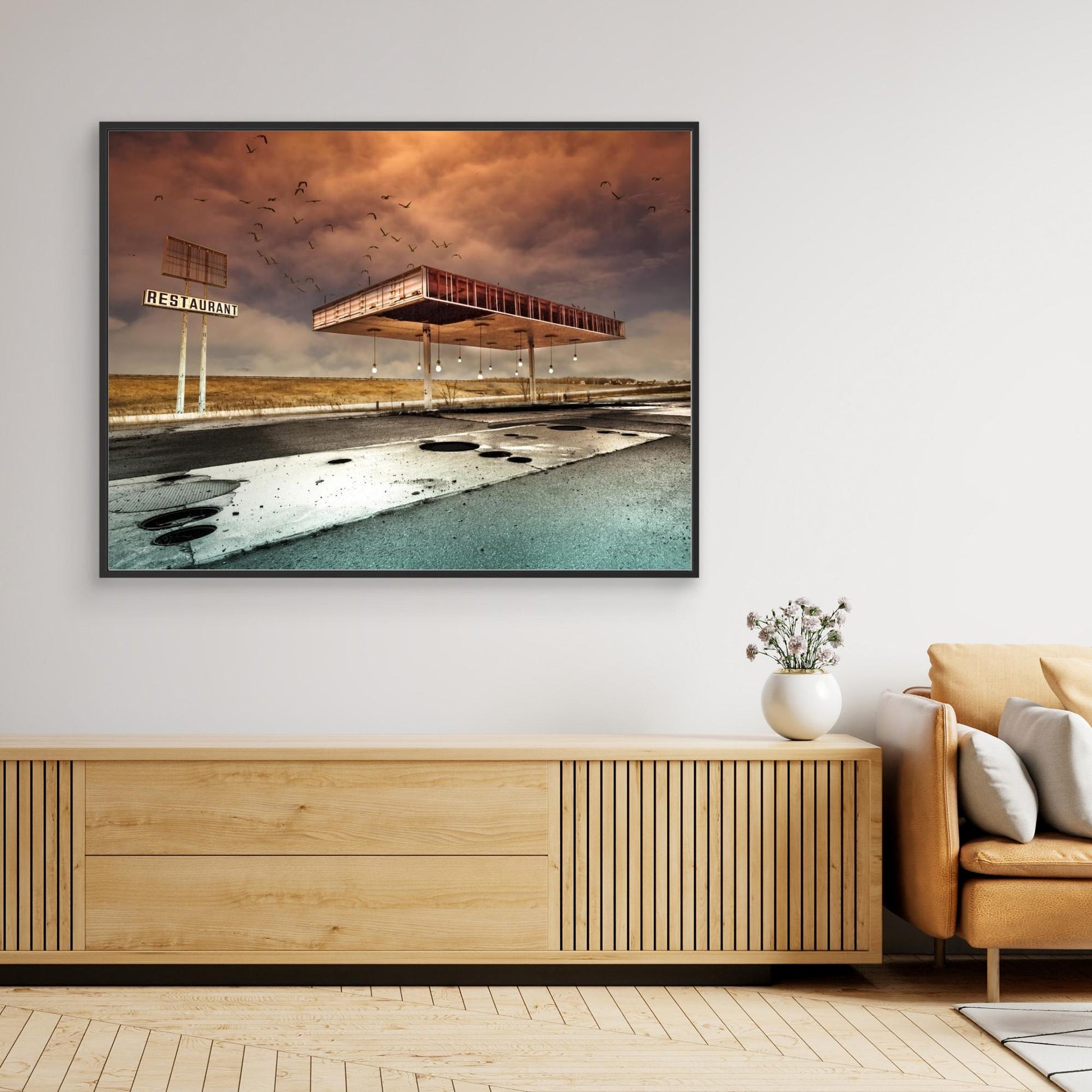 Gaz Bar Blues by David Senechal Photographie (Polydactyle)