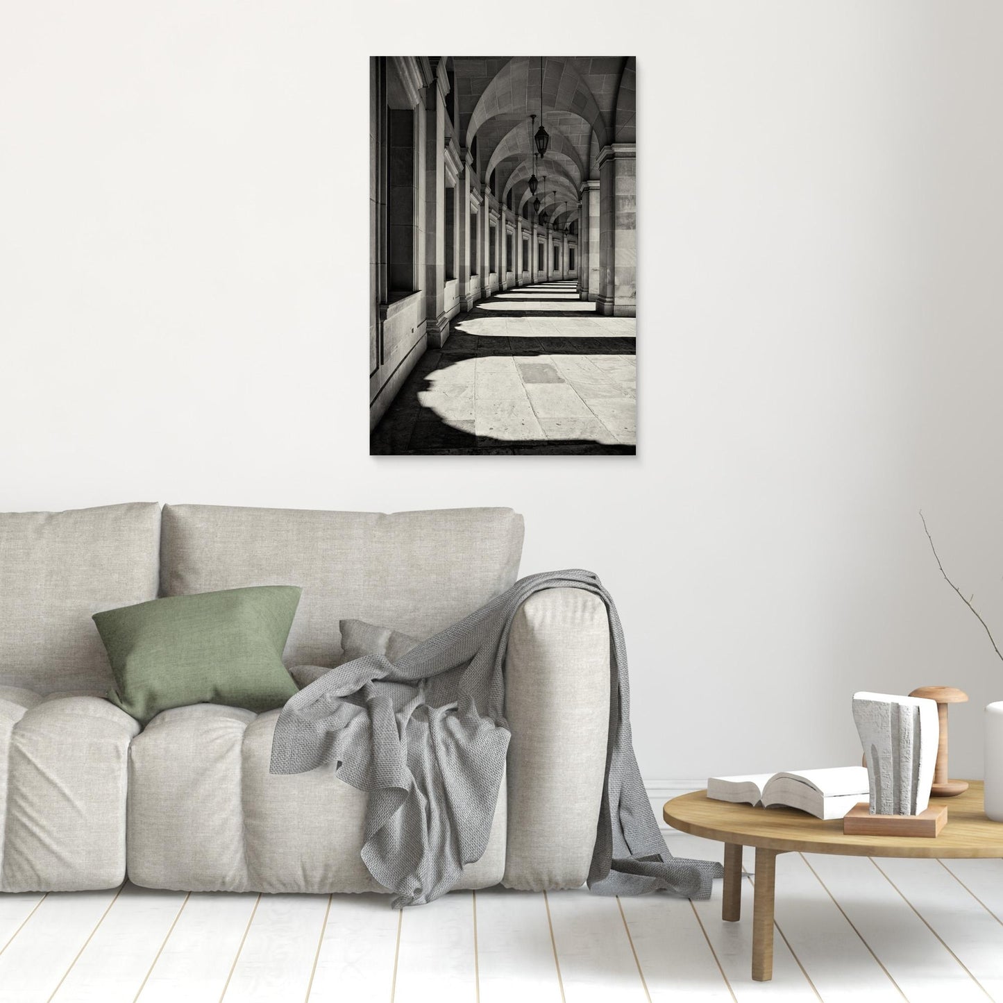 Curved Corridor by Louise Wolbers