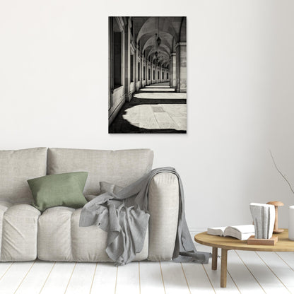 Curved Corridor by Louise Wolbers