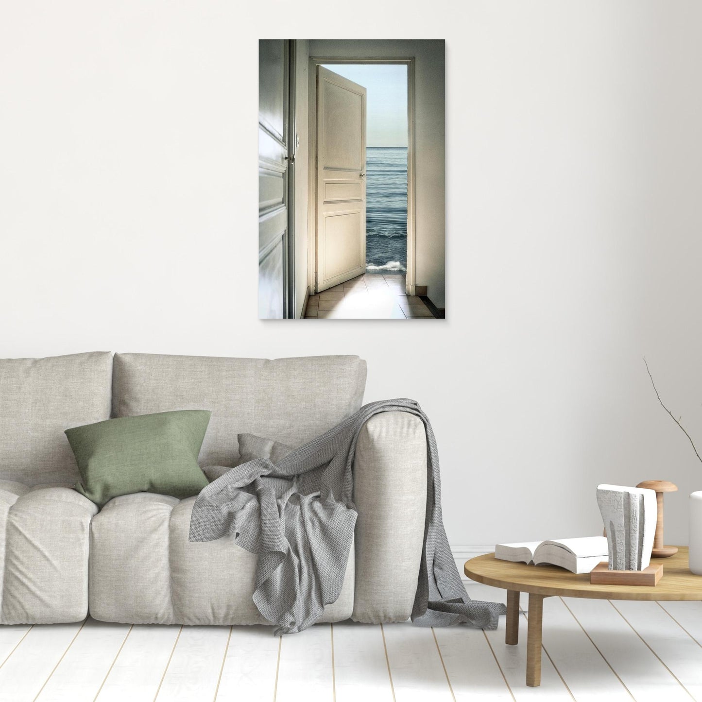 Behind the door by Christian Marcel