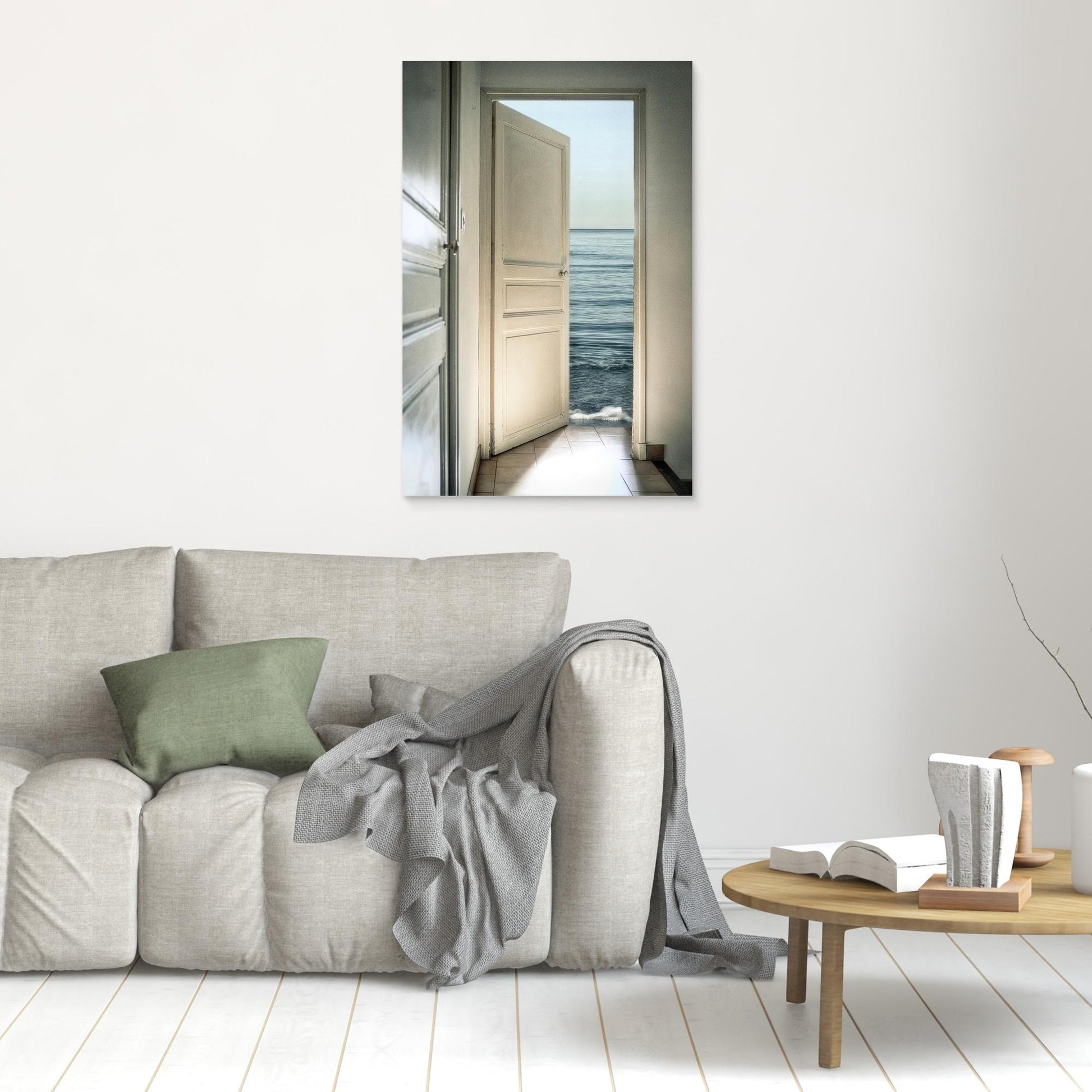 Behind the door by Christian Marcel