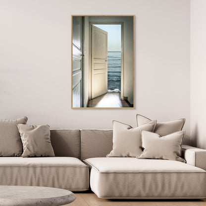 Behind the door by Christian Marcel