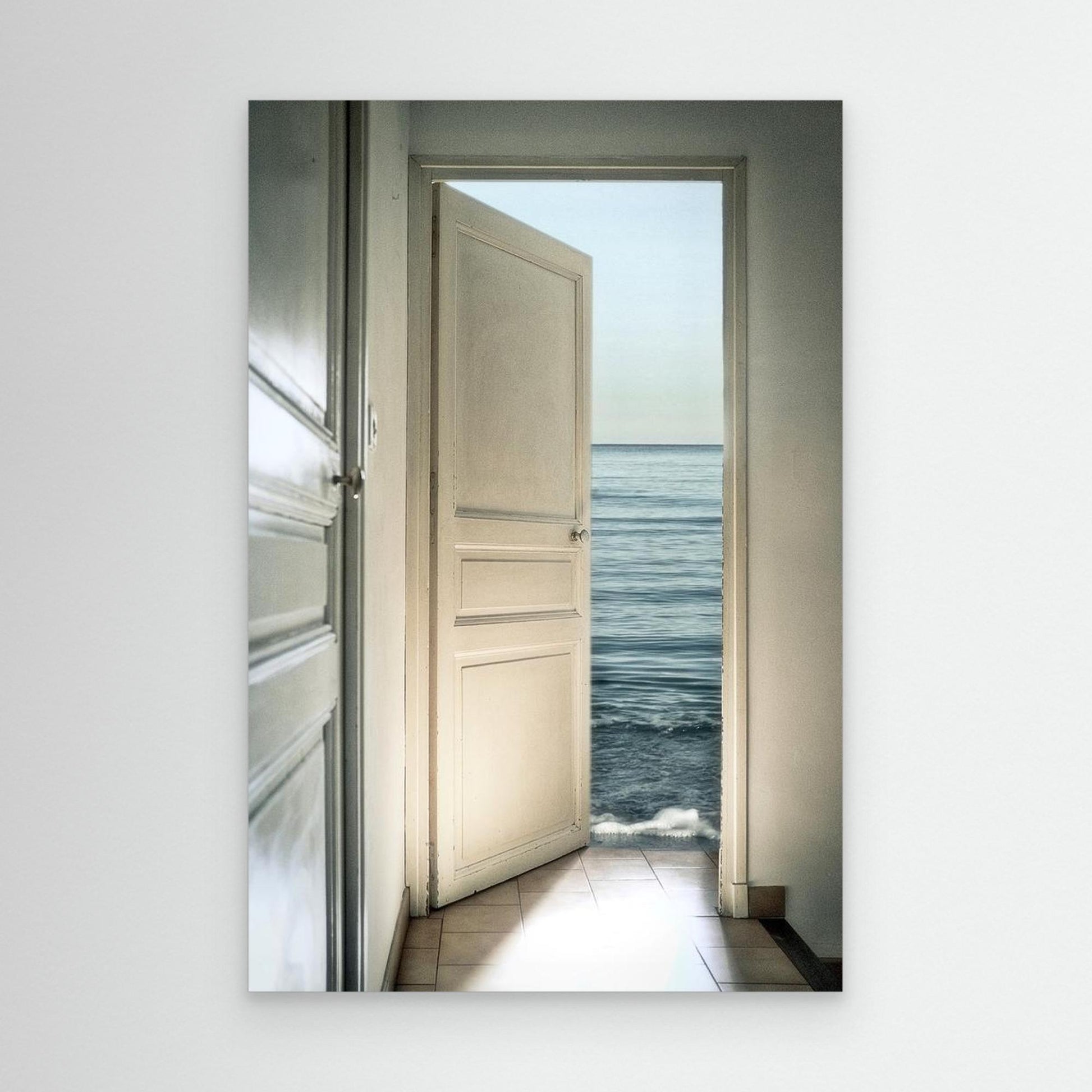 Behind the door by Christian Marcel