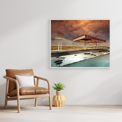 Gaz Bar Blues by David Senechal Photographie (Polydactyle)