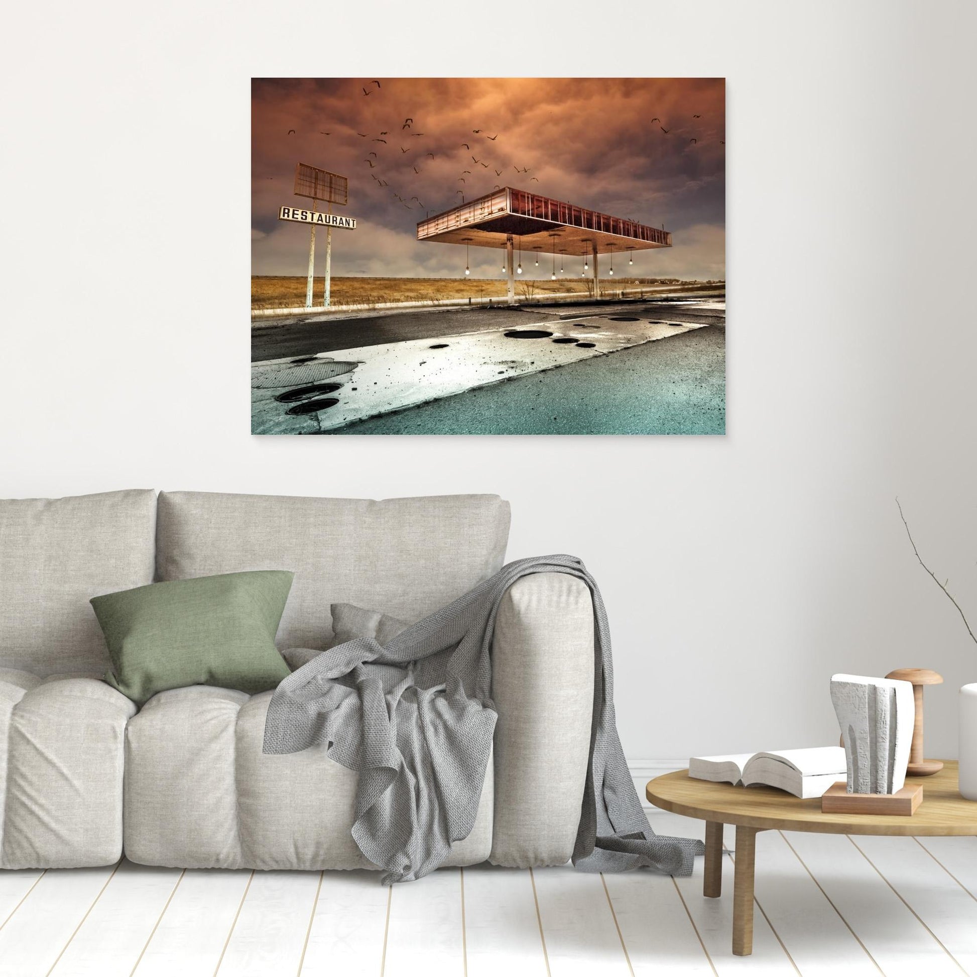 Gaz Bar Blues by David Senechal Photographie (Polydactyle)