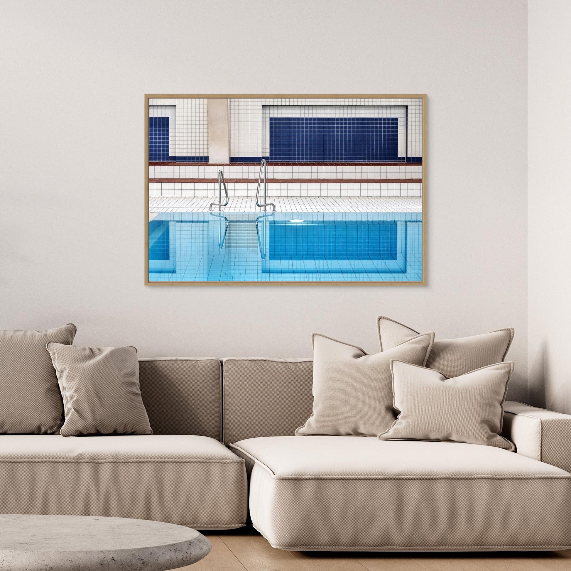 swimming by Renate Reichert