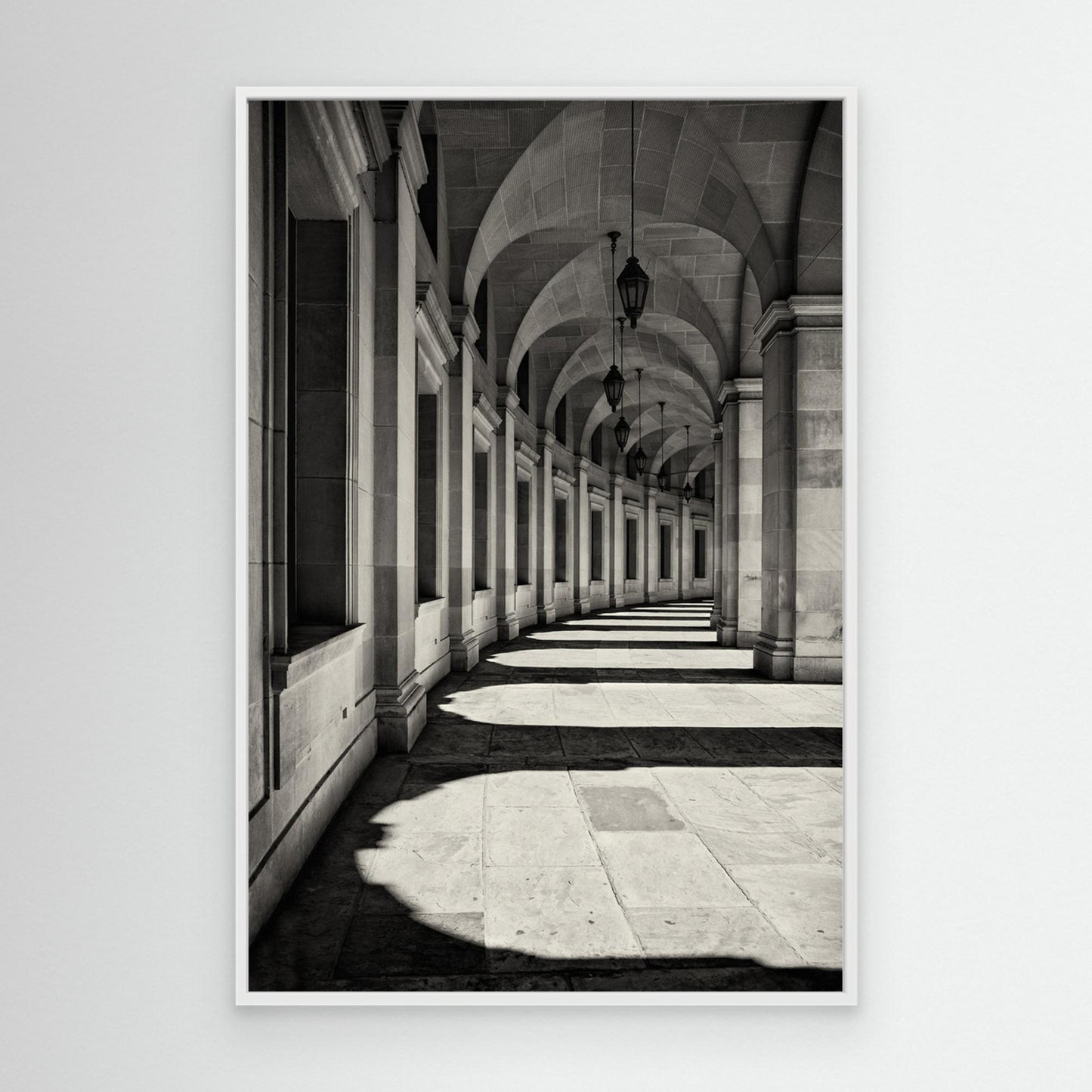 Curved Corridor by Louise Wolbers