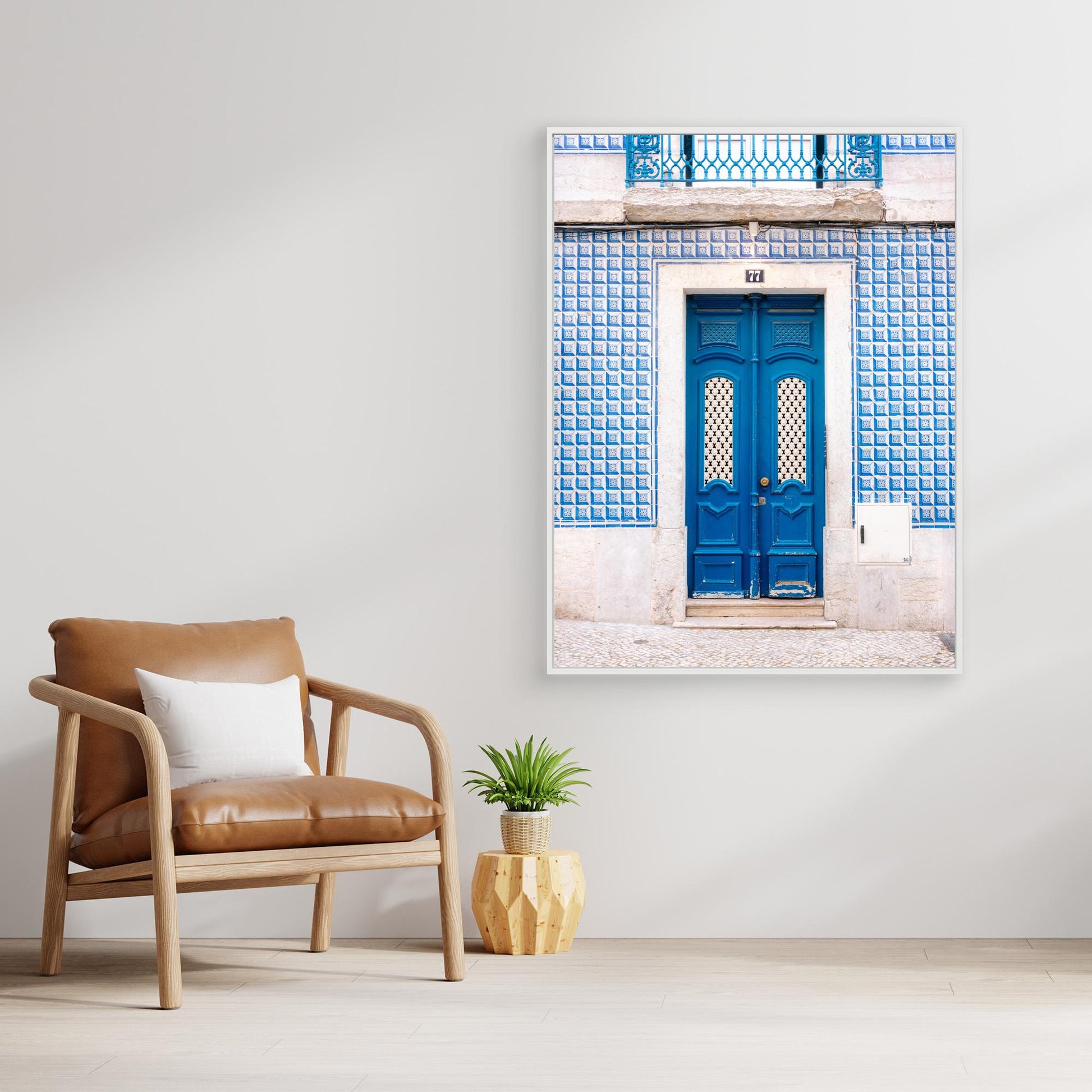 Blue Lisbon by Raisa Zwart