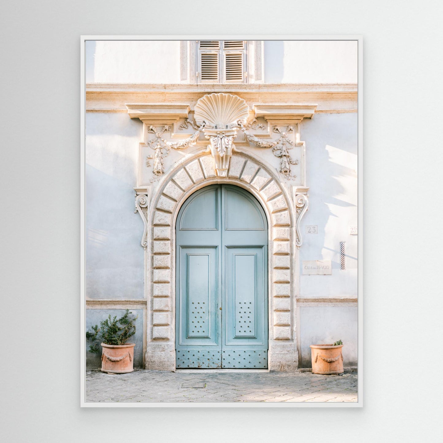 Blue tones of Rome - Italy travel photography by Raisa Zwart