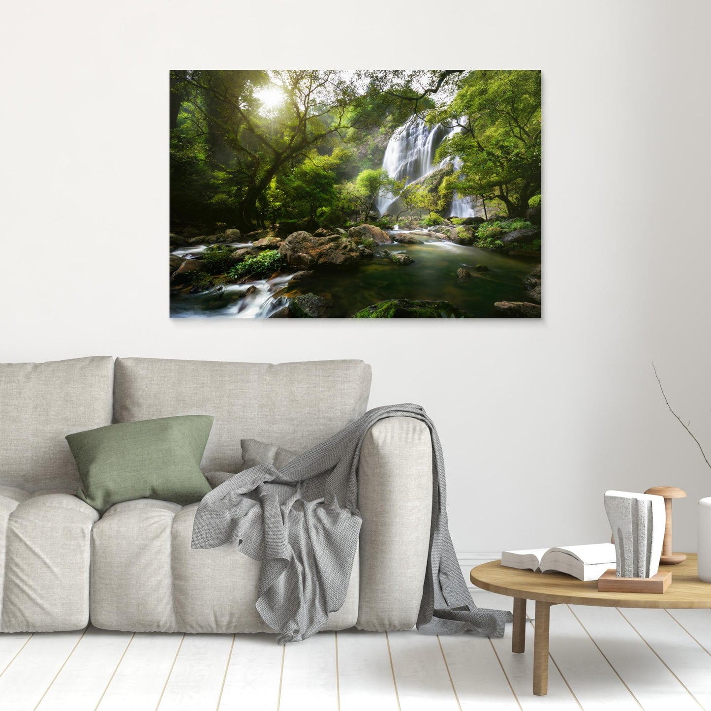 Mountain stream by Woraphon Banchobdi